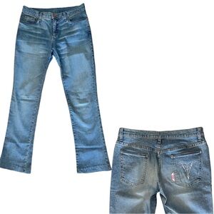 VOYAGE PASSION Blue Denim Jeans